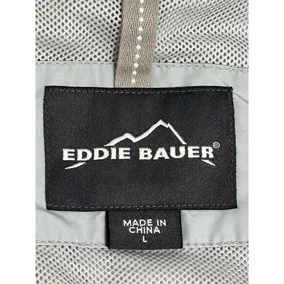 Eddie Bauer TRAVEX Trekker Vest Women's LARGE Light Gray Utility Field POCKETS - Picture 15 of 16